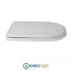 Copriwater per G.S.I. GINEVRA cerniera inox con chiusura normale o rallentata soft close
