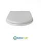 Copriwater per KERASAN SIRIO cerniera inox con chiusura normale o rallentata soft close