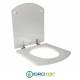 Copriwater per ROCA DAMA SENSO cerniera inox con chiusura normale o rallentata soft close