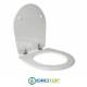 Copriwater per GLOBO ARIANNA NEW cerniera inox con chiusura normale o rallentata soft close
