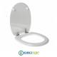 Copriwater per SIMAS INFANZIA cerniera inox con chiusura normale o rallentata soft close