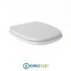 Copriwater per POZZI GINORI META cerniera inox con chiusura normale o rallentata soft close