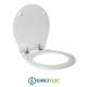 Copriwater per OPERA LETIZIA NEW cerniera inox con chiusura normale o rallentata soft close
