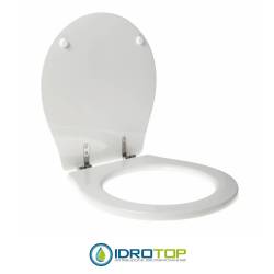 Copriwater per OPERA LETIZIA NEW cerniera inox con chiusura normale o rallentata soft close