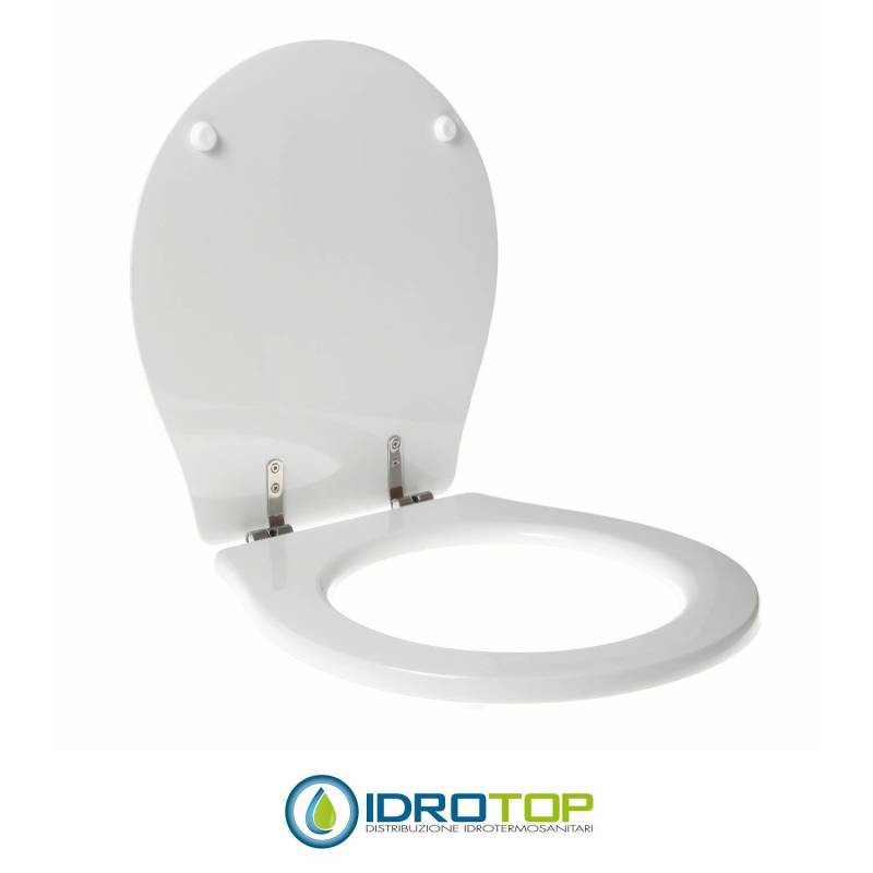 Copriwater per OPERA LETIZIA NEW cerniera inox con chiusura normale o rallentata soft close