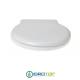 Copriwater per G.S.I. LUXOR cerniera inox con chiusura normale o rallentata soft close