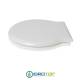 Copriwater per G.S.I. LUXOR cerniera inox con chiusura normale o rallentata soft close