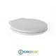 Copriwater per CESAME MID cerniera inox con chiusura normale o rallentata soft close