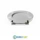 Copriwater per CESAME MID cerniera inox con chiusura normale o rallentata soft close