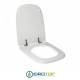 Copriwater per ROCA GIRALDA cerniera inox con chiusura normale o rallentata soft close