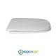 Copriwater per ROCA GIRALDA cerniera inox con chiusura normale o rallentata soft close