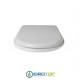 Copriwater per INCEA NUBE cerniera inox con chiusura normale o rallentata soft close