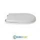 Copriwater per INCEA NUBE cerniera inox con chiusura normale o rallentata soft close
