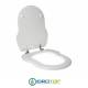 Copriwater per VITRUVIT OLD TIME cerniera inox con chiusura normale o rallentata soft close