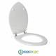 Copriwater per IDEAL STANDARD ONELINE cerniera inox con chiusura normale o rallentata soft close