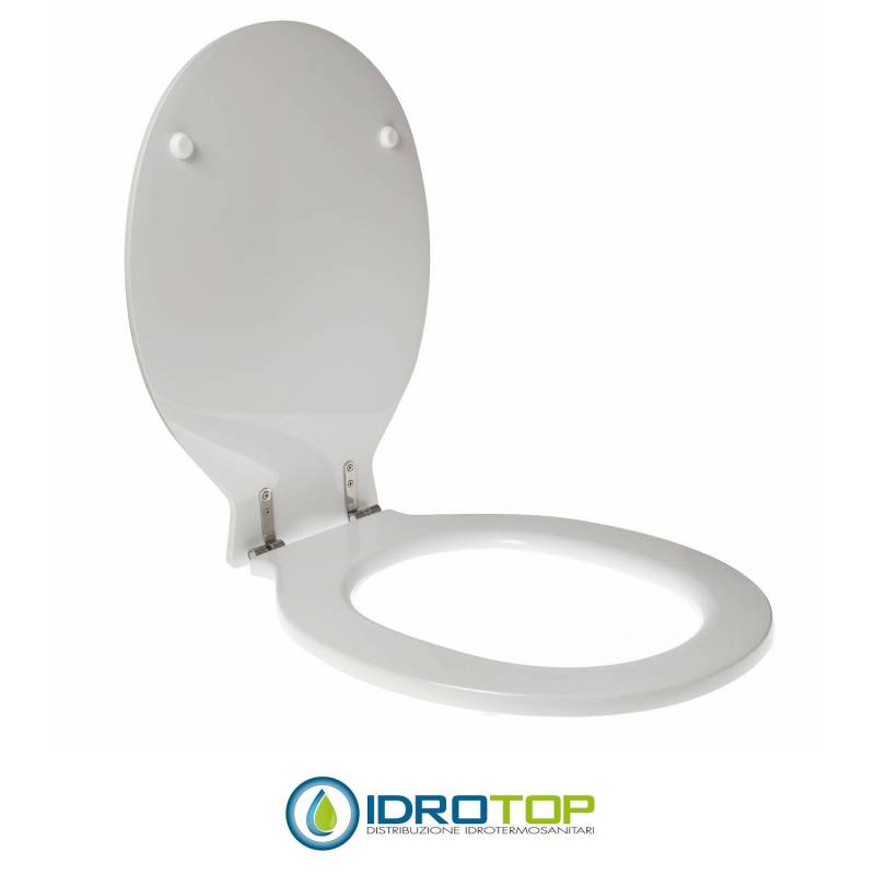 Copriwater per ASTRA PANTHEON cerniera inox con chiusura normale o rallentata soft close