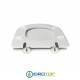 Copriwater per SIMAS PLANA cerniera inox con chiusura normale o rallentata soft close