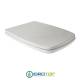 Copriwater per DOLOMITE QT 70 cerniera inox con chiusura normale o rallentata soft close