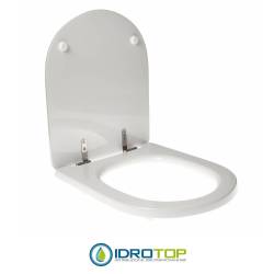 Copriwater per KERASAN RITMO cerniera inox con chiusura normale o rallentata soft close