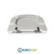 Copriwater per KERASAN RITMO cerniera inox con chiusura normale o rallentata soft close