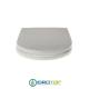 Copriwater per VITRUVIT ALBA SOSPESO cerniera inox con chiusura normale o rallentata soft close