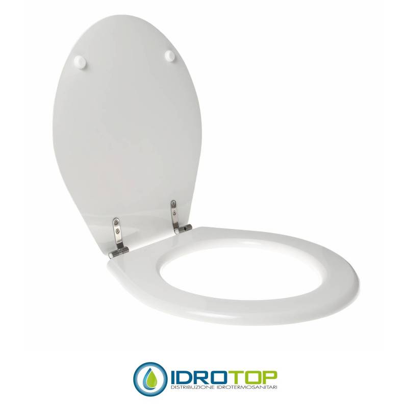 Copriwater per ESEDRA BULL 500 cerniera inox con chiusura normale o rallentata soft close