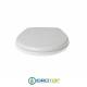 Copriwater per ESEDRA BULL 500 cerniera inox con chiusura normale o rallentata soft close
