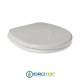 Copriwater per AXA ROND cerniera inox con chiusura normale o rallentata soft close