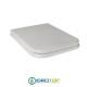Copriwater per FLAMINIA TERRA cerniera inox con chiusura normale o rallentata soft close
