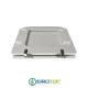 Copriwater per FLAMINIA TERRA cerniera inox con chiusura normale o rallentata soft close