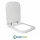 Copriwater per POZZI GINORI THERMAE SYSTEM cerniera inox con chiusura normale o rallentata soft close