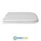 Copriwater per POZZI GINORI THERMAE SYSTEM cerniera inox con chiusura normale o rallentata soft close