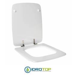 Copriwater per POZZI GINORI TI UNO cerniera inox con chiusura normale o rallentata soft close
