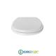 Copriwater per GRAVENA CROMA cerniera inox con chiusura normale o rallentata soft close