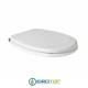 Copriwater per GRAVENA CROMA cerniera inox con chiusura normale o rallentata soft close