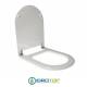 Copriwater per FLAMINIA VALENTINE VECCHIO cerniera inox con chiusura normale o rallentata soft close