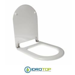 Copriwater per FLAMINIA VALENTINE VECCHIO cerniera inox con chiusura normale o rallentata soft close