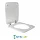 Copriwater per POZZI GINORI NOVECENTO cerniera inox con chiusura normale o rallentata soft close