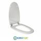 Copriwater per IDEAL STANDARD XL cerniera inox con chiusura normale o rallentata soft close