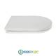 Copriwater per EOS TANDEM cerniera inox con chiusura normale o rallentata soft close