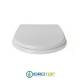 Copriwater per FALERII ASSOLUTO cerniera inox con chiusura normale o rallentata soft close