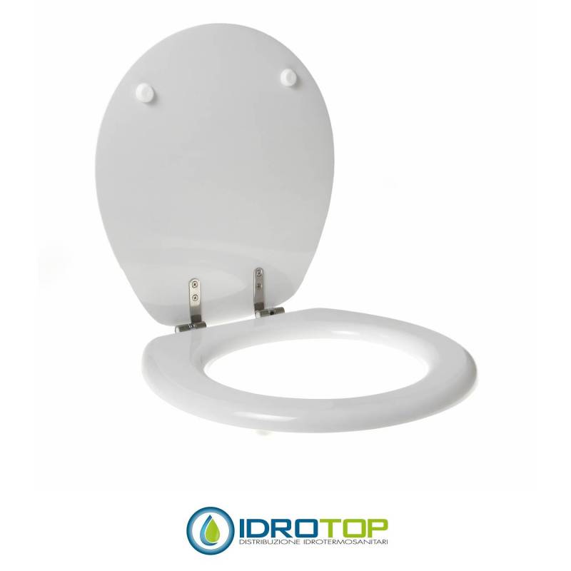 Copriwater per GLOBO BONSAI TERRA cerniera inox con chiusura normale o rallentata soft close