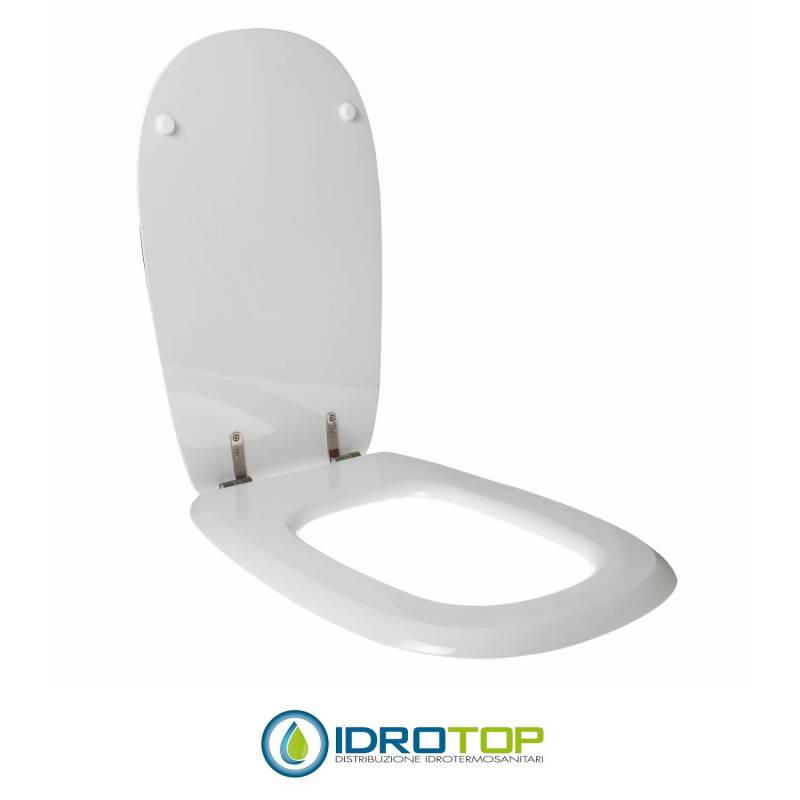 Copriwater per DOLOMITE CRISTALLO VECCHIO cerniera inox con chiusura normale o rallentata soft close