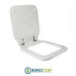 Copriwater per SIMAS FLOW QUADRO cerniera inox con chiusura normale o rallentata soft close