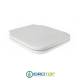Copriwater per SIMAS FLOW QUADRO cerniera inox con chiusura normale o rallentata soft close
