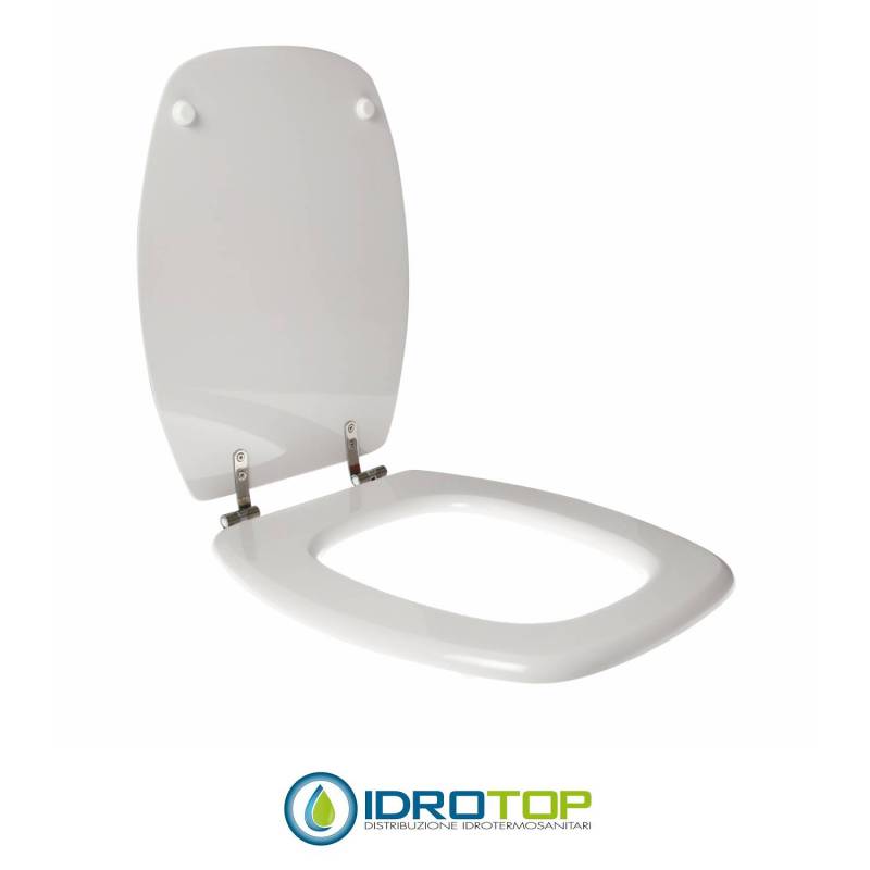Copriwater per CESAME IONICA cerniera inox con chiusura normale o rallentata soft close