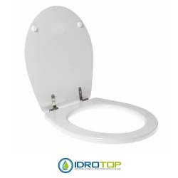 Copriwater per HATRIA NIDO cerniera inox con chiusura normale o rallentata soft close