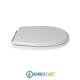 Copriwater per ESEDRA KEY cerniera inox con chiusura normale o rallentata soft close