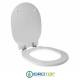 Copriwater per GALASSIA KIMI cerniera inox con chiusura normale o rallentata soft close