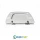 Copriwater per FLAMINIA FLUTE cerniera inox con chiusura normale o rallentata soft close